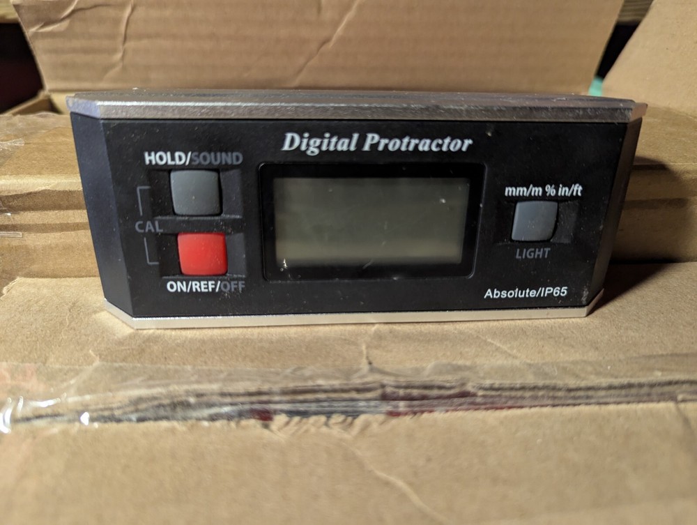 Digital Angle Finder Magnetic Protractor Inclinometer Angle Level Meter Angle...