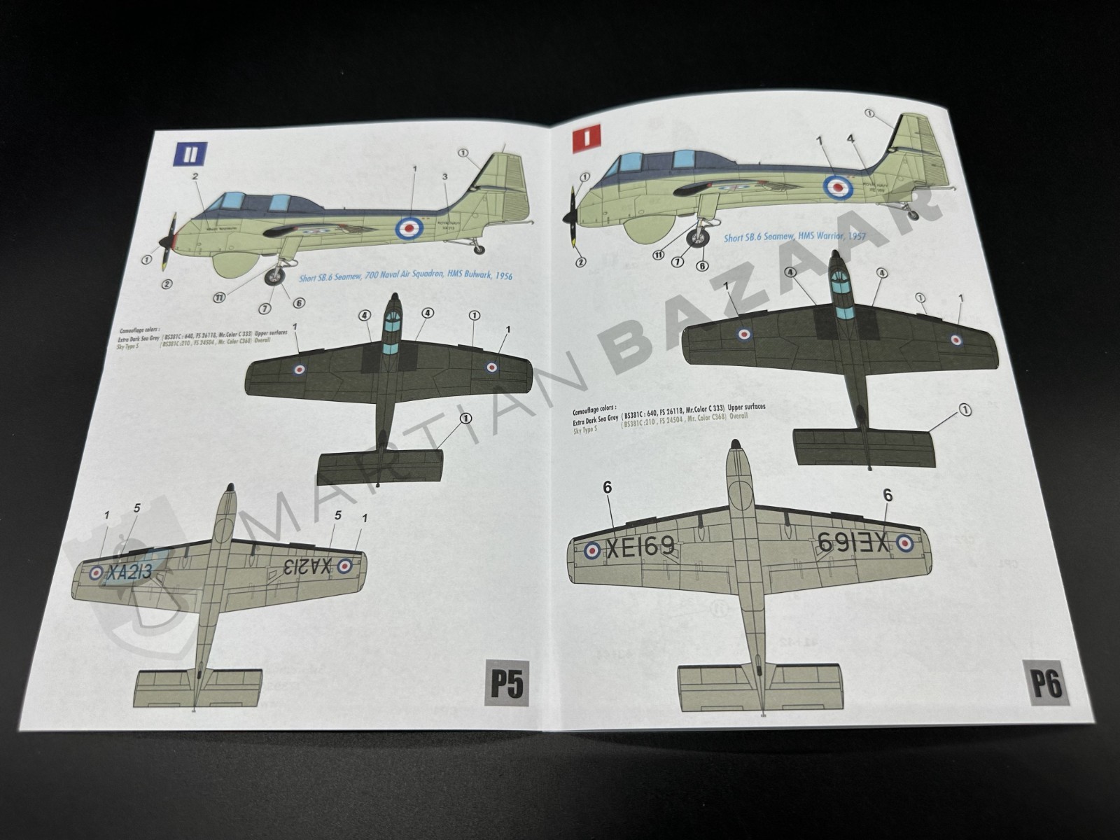 Sword 1/72 SW72157 Short SB.6 Seamew (ships to USA) -New 2026!