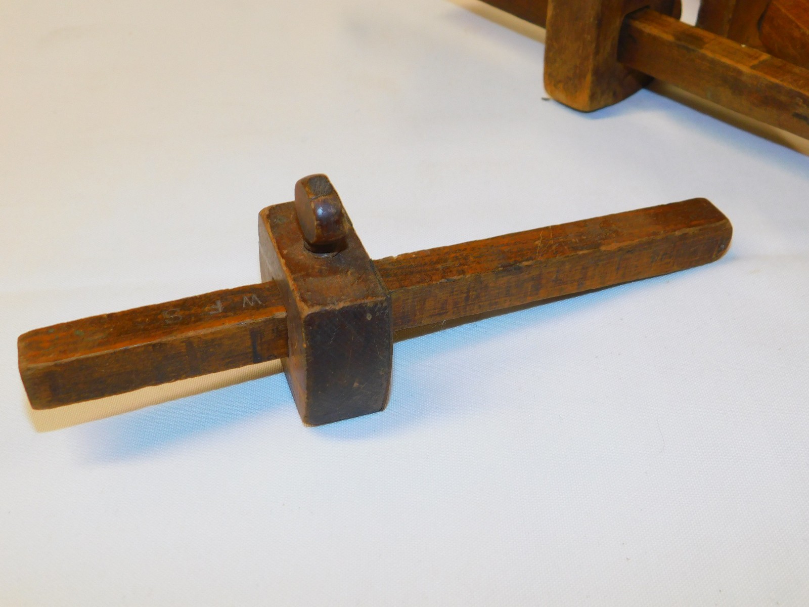 LOT of 3 Vtg Wooden Mortice Marking Gauge Guide Ruler SCRIBE Tool STANLEY No 65