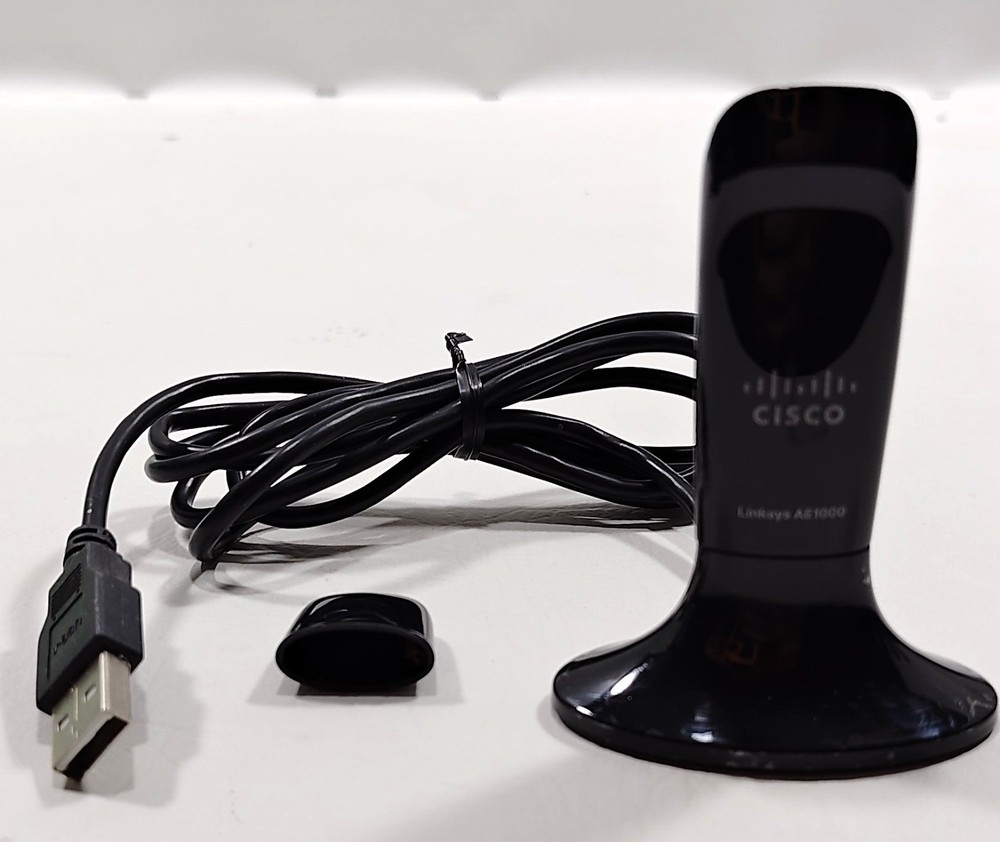 CISCO LINKSYS AE1000 High Performance Wireless Network USB Adapter - Used