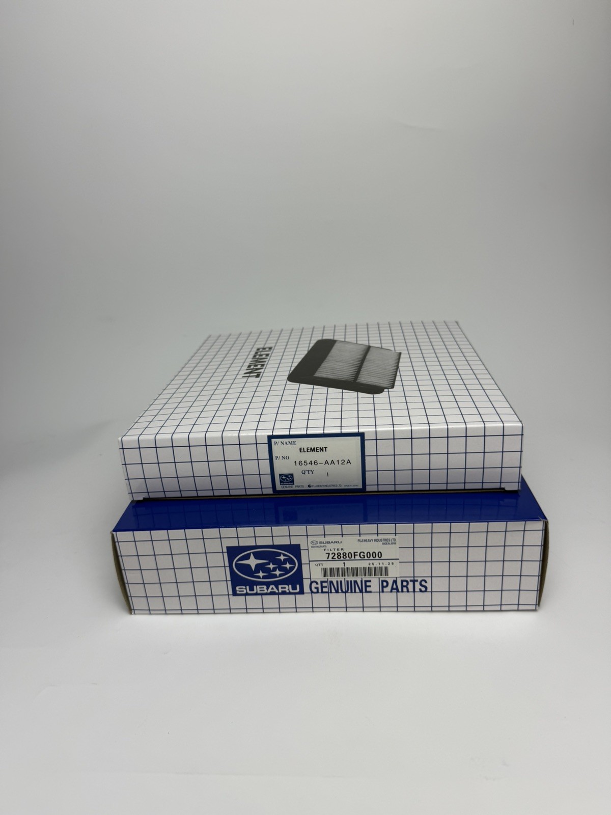 Genuine Subaru Engine Air & Cabin Filter Set 16546-AA12A 72880FG000