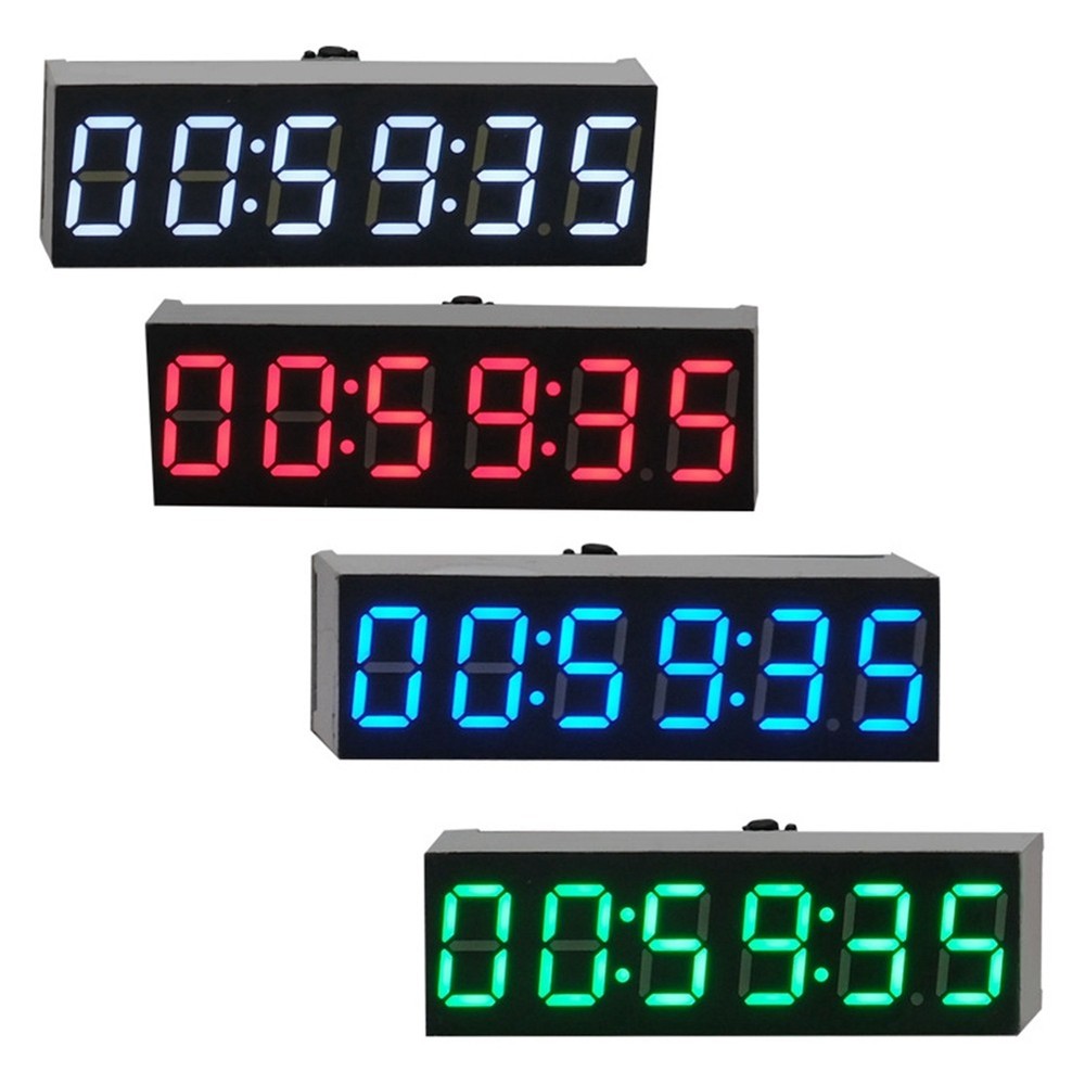 0.36 Inch 6-Bit Clock LED Digital Electronic Clock W Second Display Module 7731