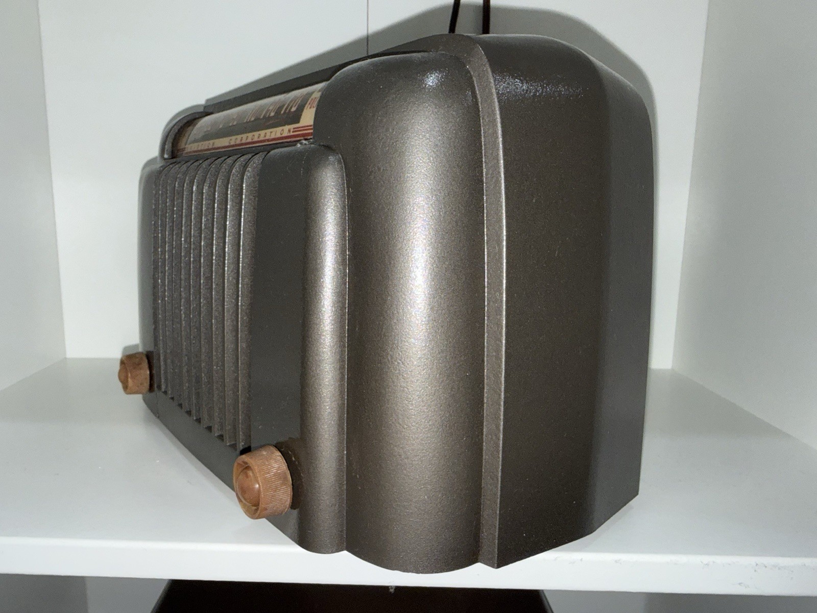 1946 Bendix Super Heterodyne Tube Radio 0526A KC Police Aviation WORKS