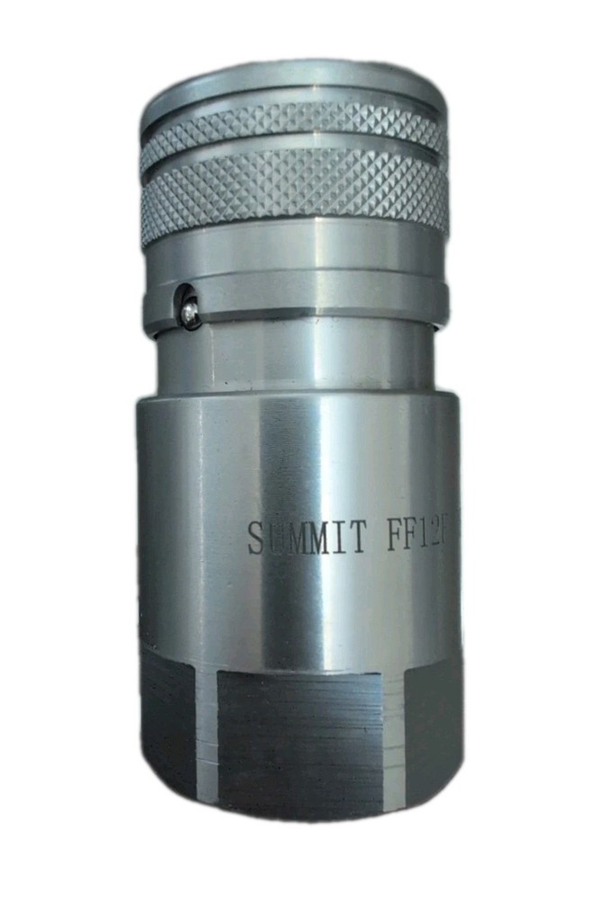 Summit FF12F-08N 3224 Flat Face Hydraulic Quick Connect Coupler