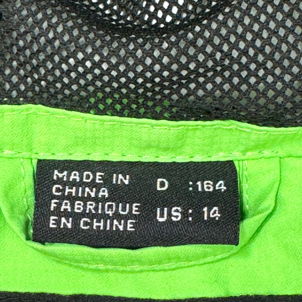 Killtec Parka Boys 14 Green Outer Shell Waterproof Windproof Full Zip Jacket