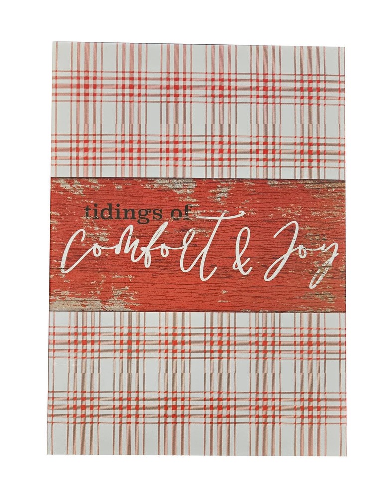 Medium Decorative Gift Box - Comfort & Joy