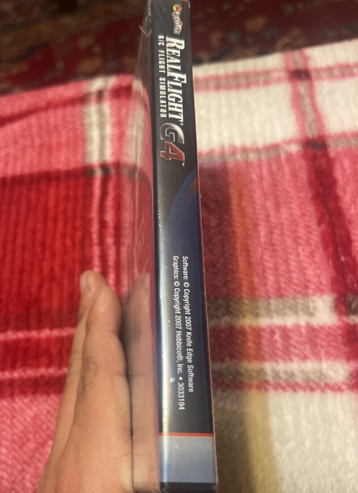 G4 RealFlight Real Flight RC Flight Simulator 4 SOFTWARE DISCS Sealed New
