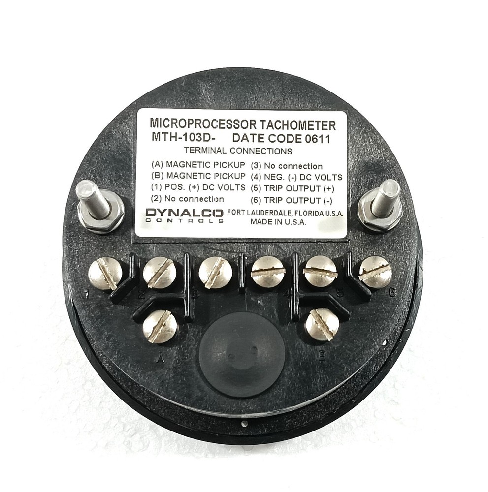 DYNALCO CONTROLS MTH-103D MICROPROCESSOR TACHOMETER HOURMETER TRIP MTH103D