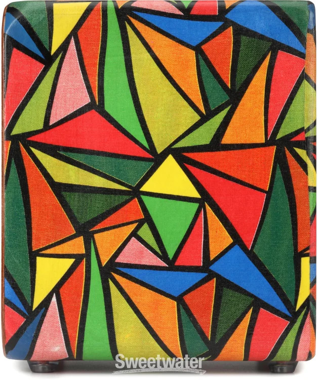 Latin Percussion World Beat Cajon - Small, Multicolor
