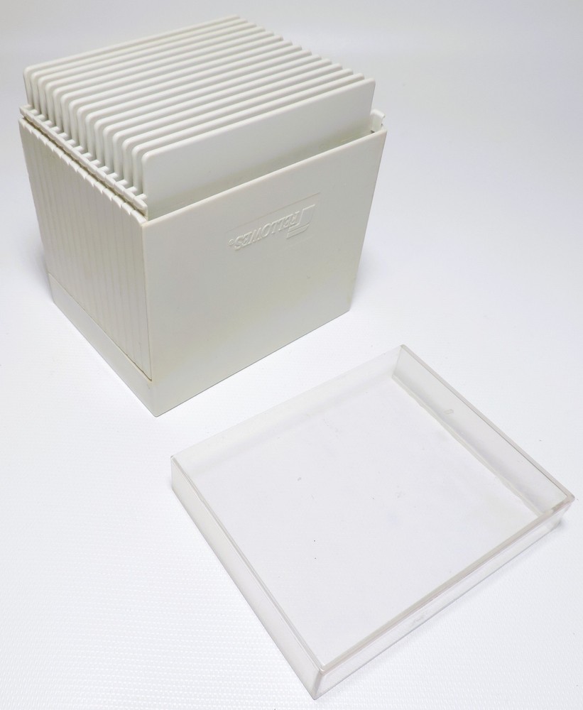 FELLOWS 95350 Step Cube 3 1/2" Diskette File