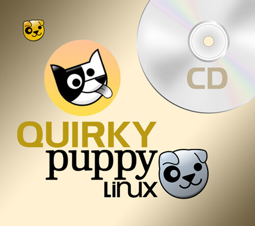 QUIRKY PUPPY 7/8 LINUX INSTALL & LIVE CDs 32bit & 64bit