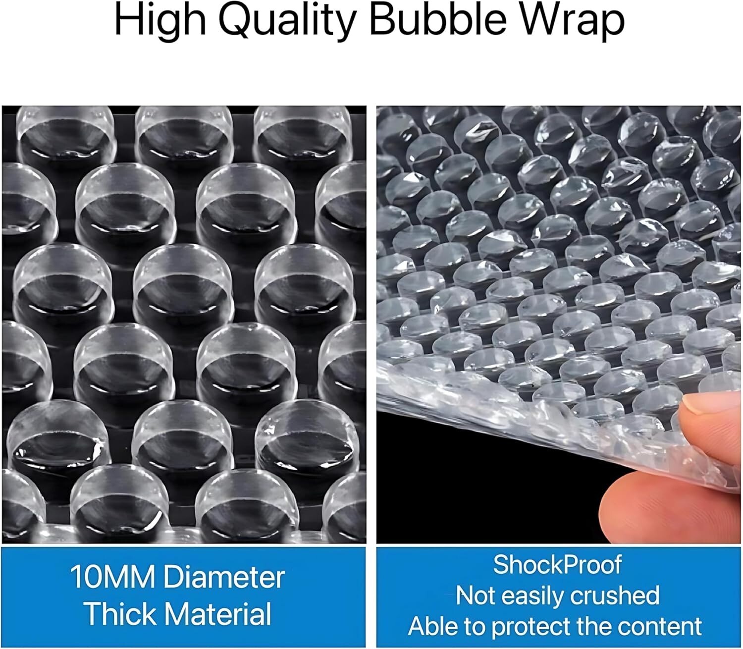 12" Wide 175 feet Bubble Cushioning Wrap Roll Small Bubble Perforated Every 12"