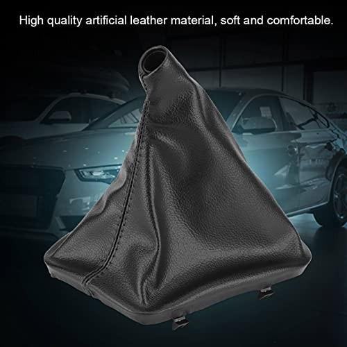 Car Shift Knob Cover Artificial Leather Shift Boot Left Hand Driver Car Gear
