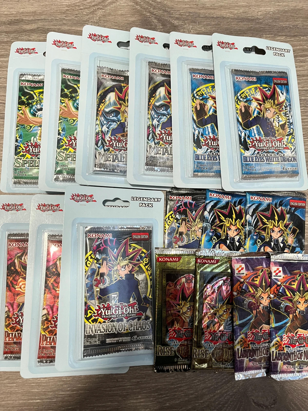 Yugioh Card Lot (Vintage, Packs, Singles) [Read Description]