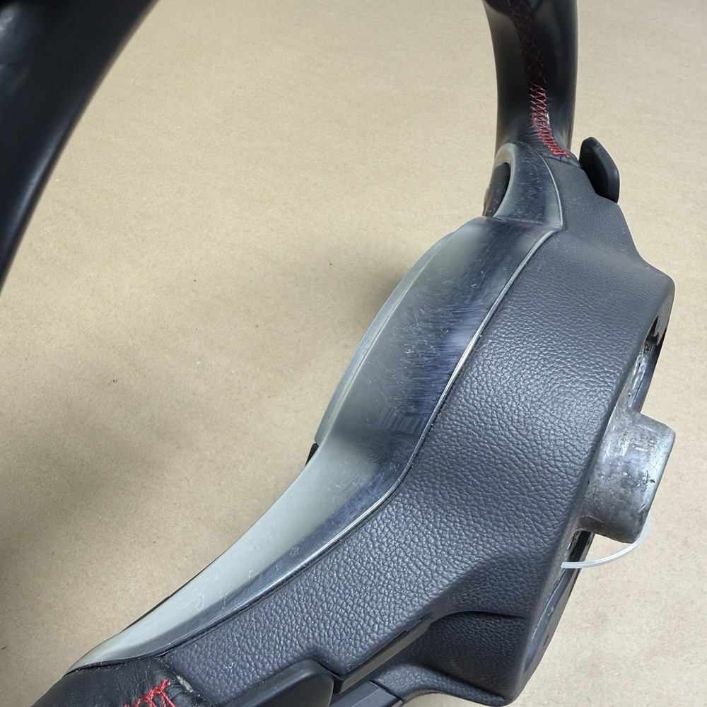2015-2017 MK7 VW GTI Steering Wheel Manual BLK Leather Multi Function OEM