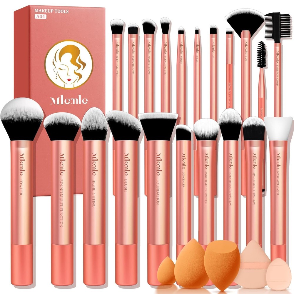 Makeup Brushes Set, Professional 26 Pcs Makeup Kit, Include Powder Blush