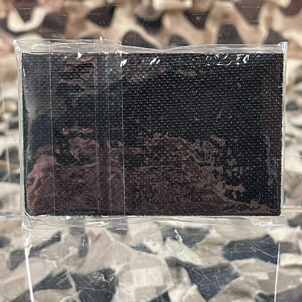 NEW Warrior Morale Patch - US Flag - Black/Grey