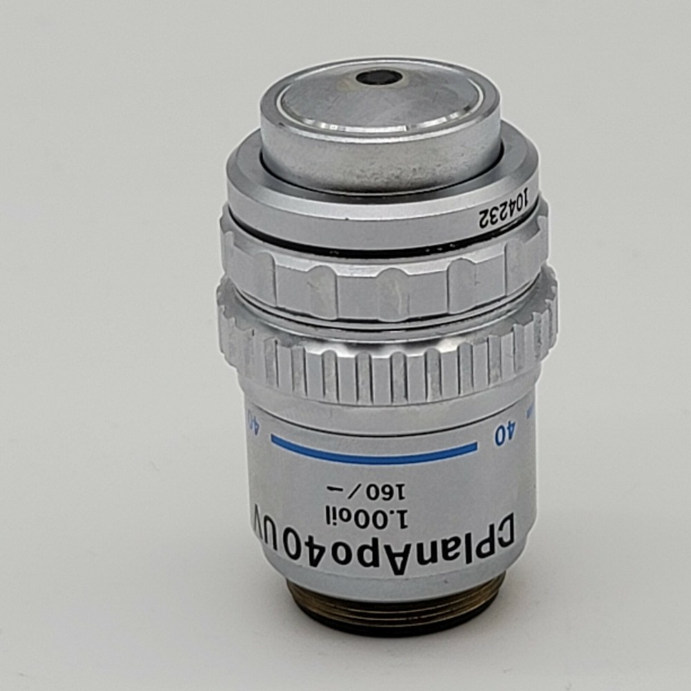 Olympus Microscope Objective DPlanApo 40x UV 1.00 Oil  DPlan Apo