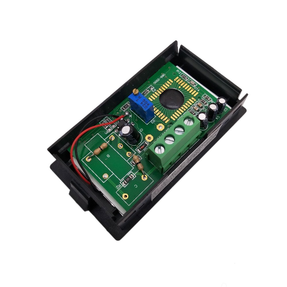 Blue LCD Digital AMP Current Panel Meter Ammeter DC 500A & Shunt