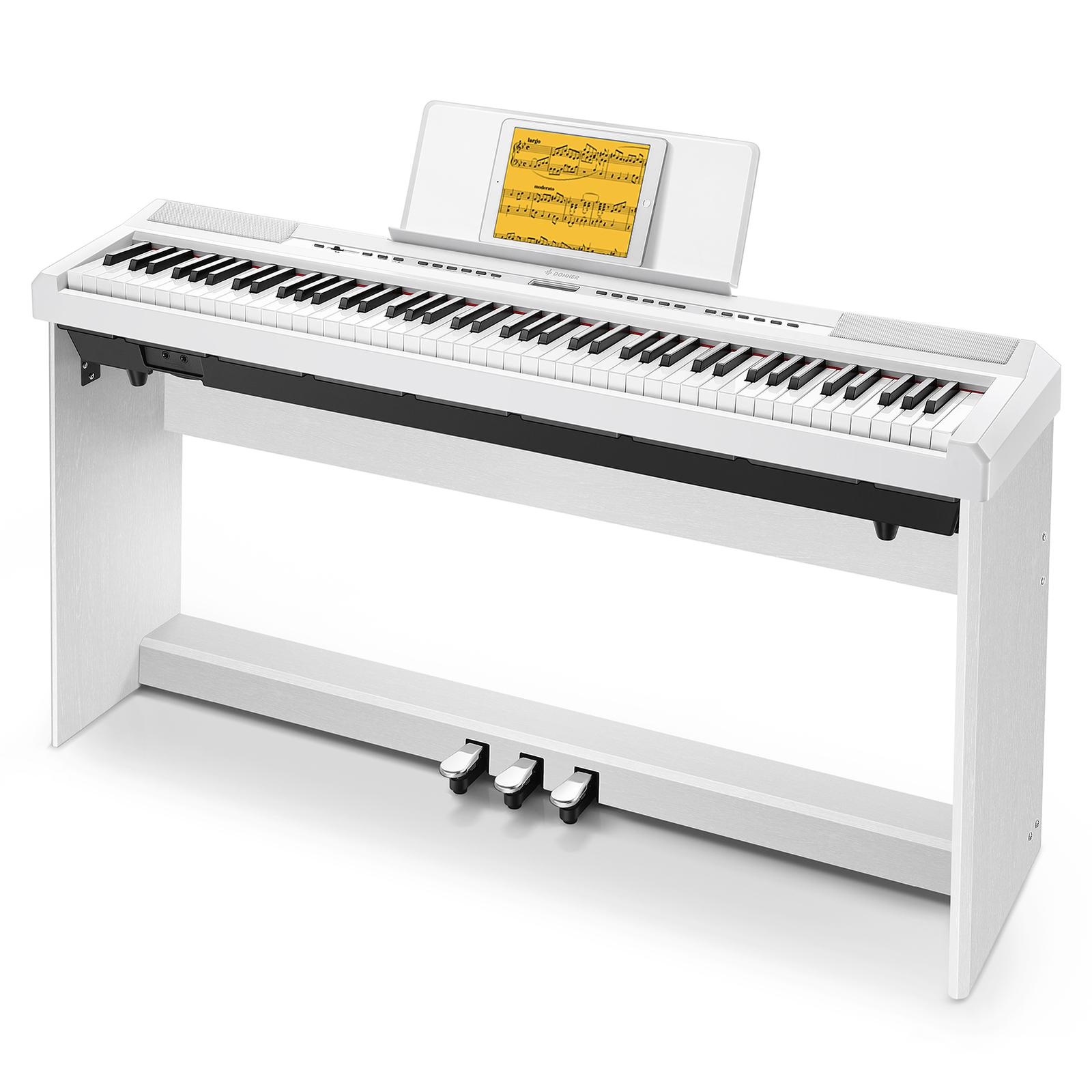 Donner DEP-20 Digital Piano Keyboard 88 Weighted Keys with Stand