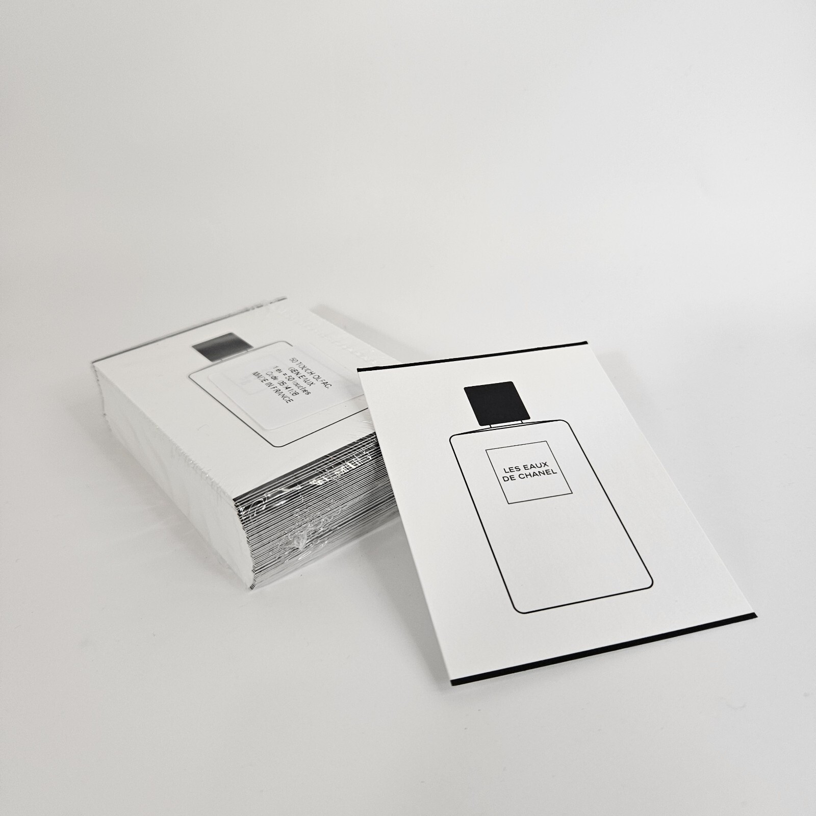 Chanel Perfume Paper Blotter Cards Les Eaux De Chanel Pack Of 50