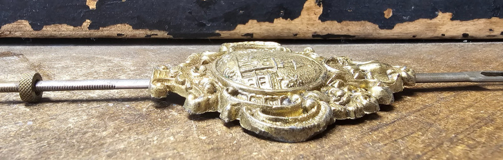 Victorian Sessions Regulator Wall Shelf Clock Pendulum Lighthouse Design