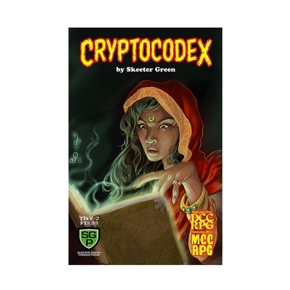 Skeeter Green RPG Cryptocodex New