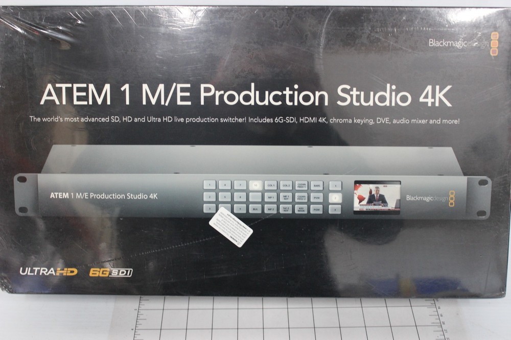 Blackmagic Design ATEM 1 M/E Production Studio 4K Switcher
