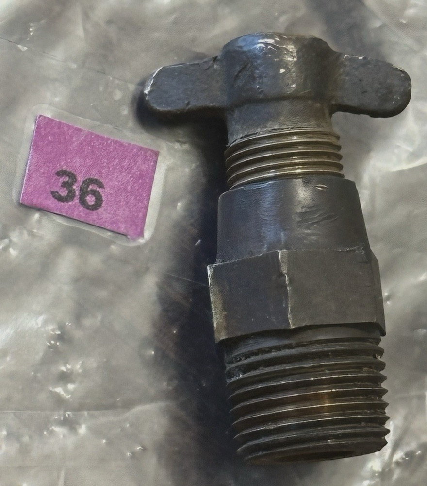 3/8" Brass Water Drain Release Valve Hit Miss Engine