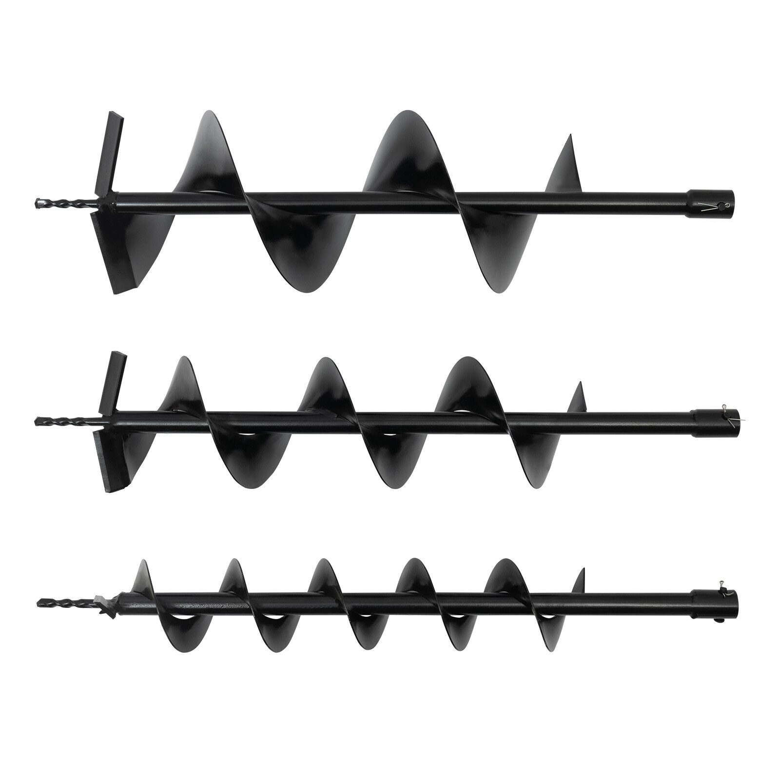 52CC Gas Powered Post Hole Digger Earth Auger with 4-8 Inch Bits