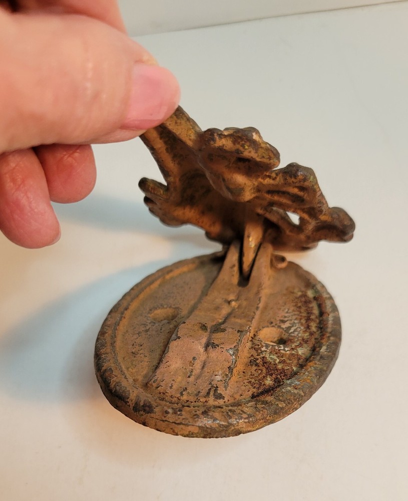 Cast Iron Door Knocker Parrot