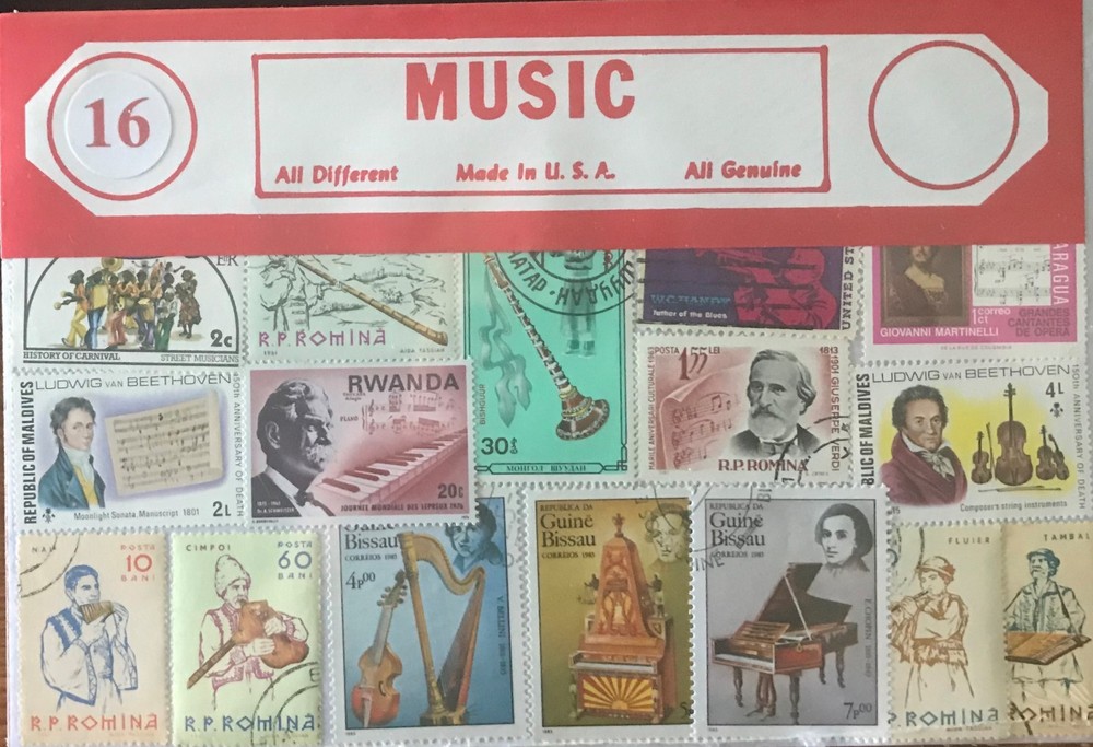 Stamp Packet - Music