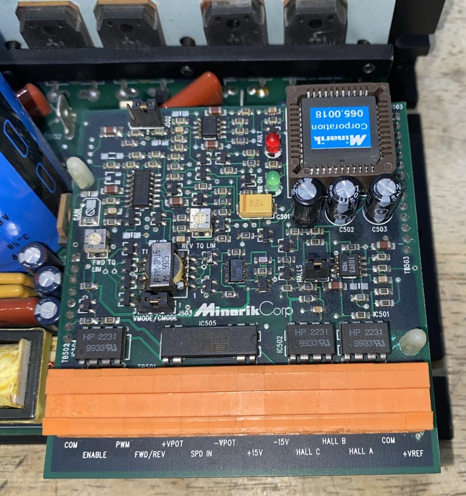 Minarik Boss08d240ac-cm Motor Controller Board