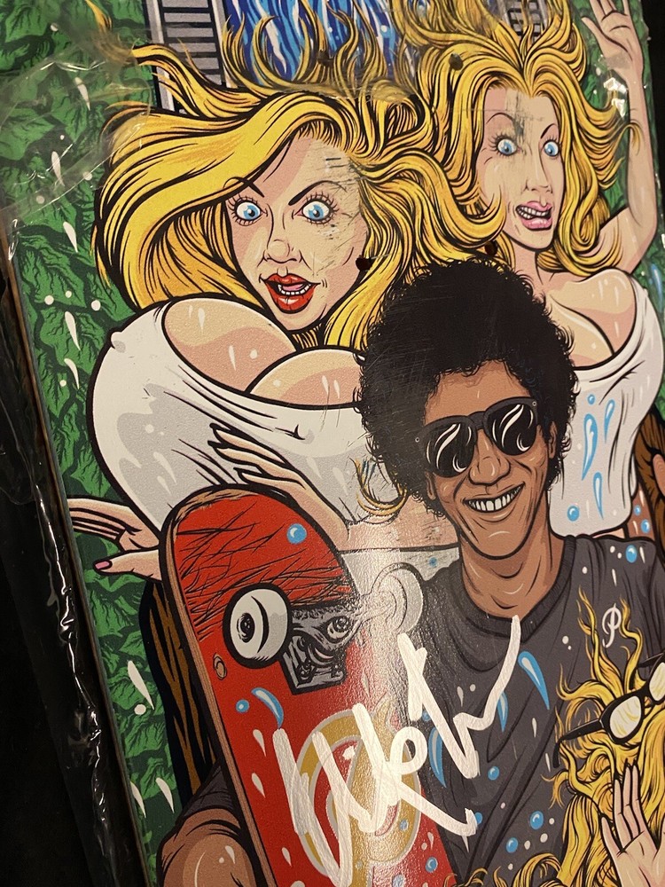RARE SIGNED Nick Tucker Debut Pro Primitive Skateboard Deck Splash Mtn AUTOGRAPH