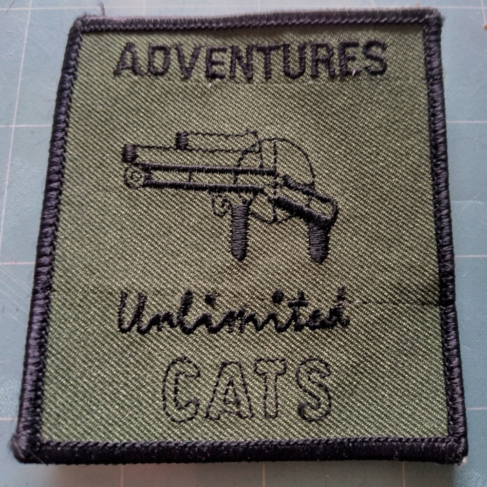 Adventures Unlimitted Cats Paintball Patch size 3x3