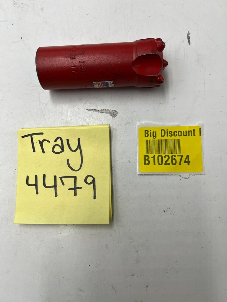 ROCKMORE 3332 Threaded Button Bit R25 37B2B 1729 Red