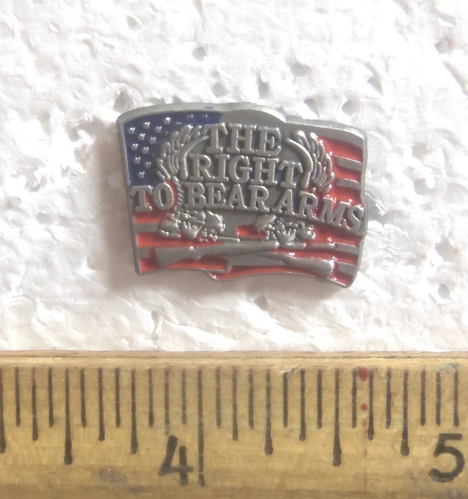 The Right to Bear Arms Pin