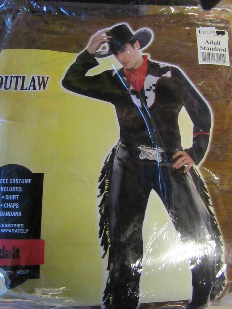 Halloween Costume, Outlaw for men