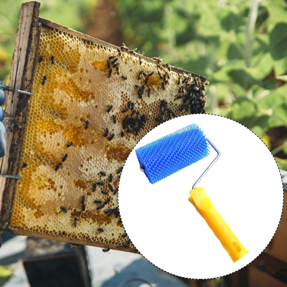 Honey Uncapping Roller Bee Keeping Starter Tool Harvesting