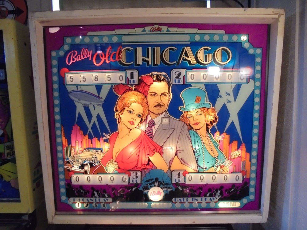 Bally 1976 Old Chicago Pinball Machine!