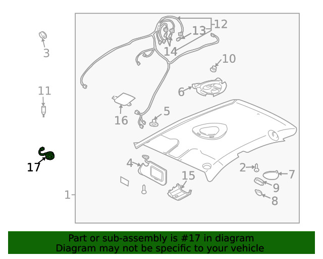 Genuine GM Microphone 12451198