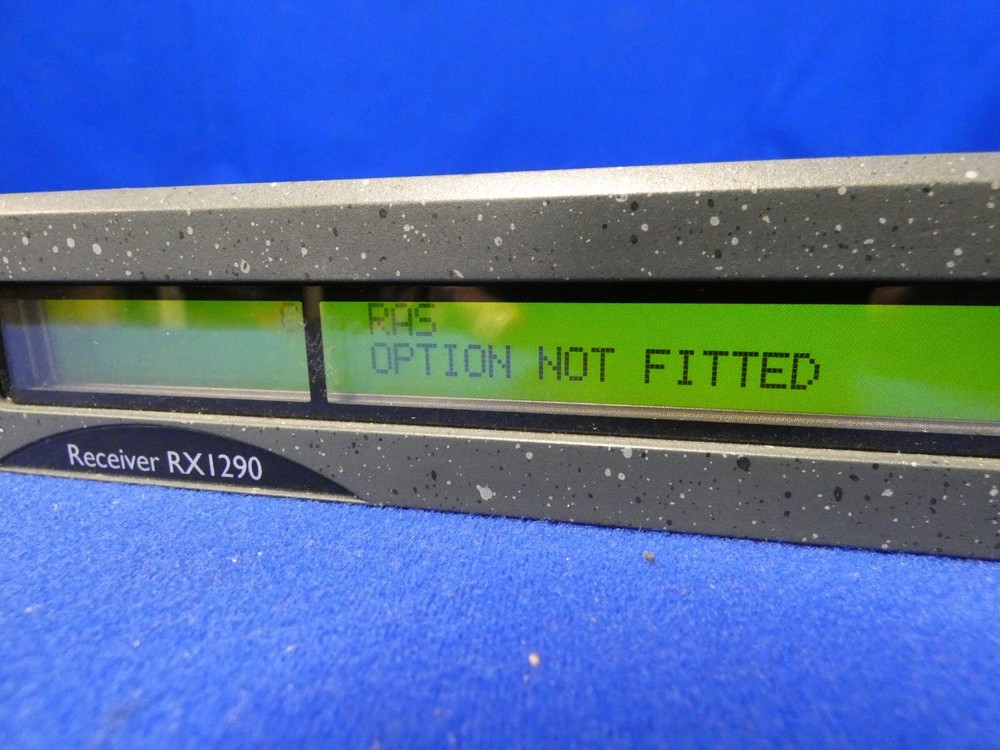 Tandberg RX1290 Series 8 Multi-Format SD/HD Receiver Decoder Software Ver 3.0.0