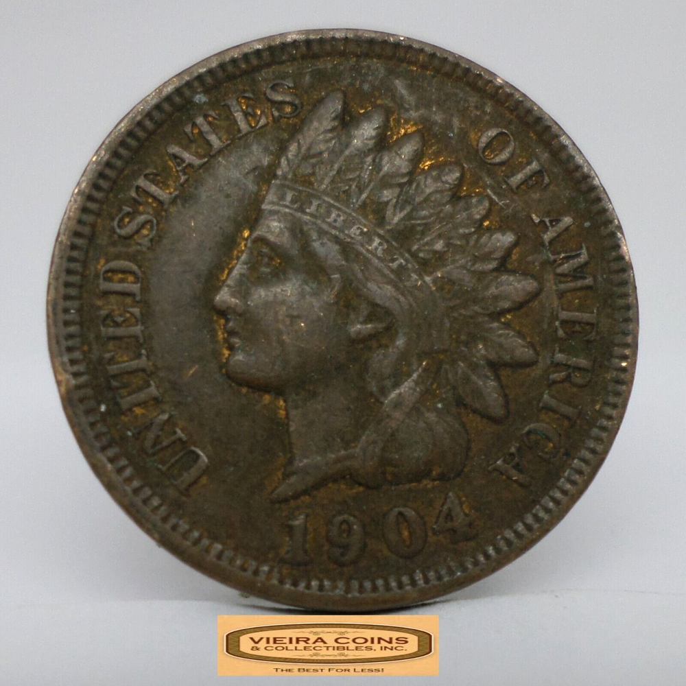 1904 Indian Head One Cent, Full Liberty - #C38114NQ