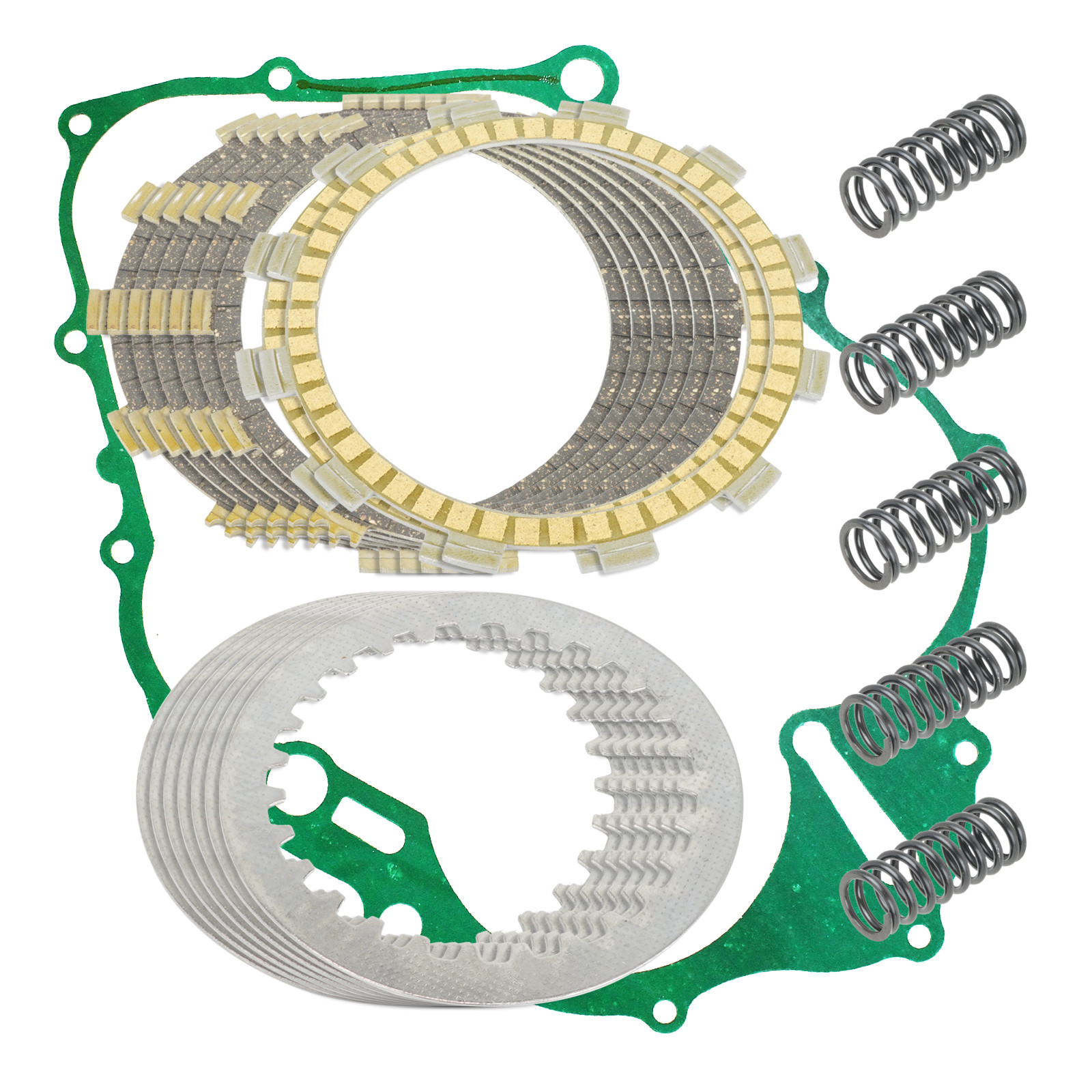 Clutch Friction Plates And Gasket Kit for Yamaha Raptor 660R YFM660R 2001-2005