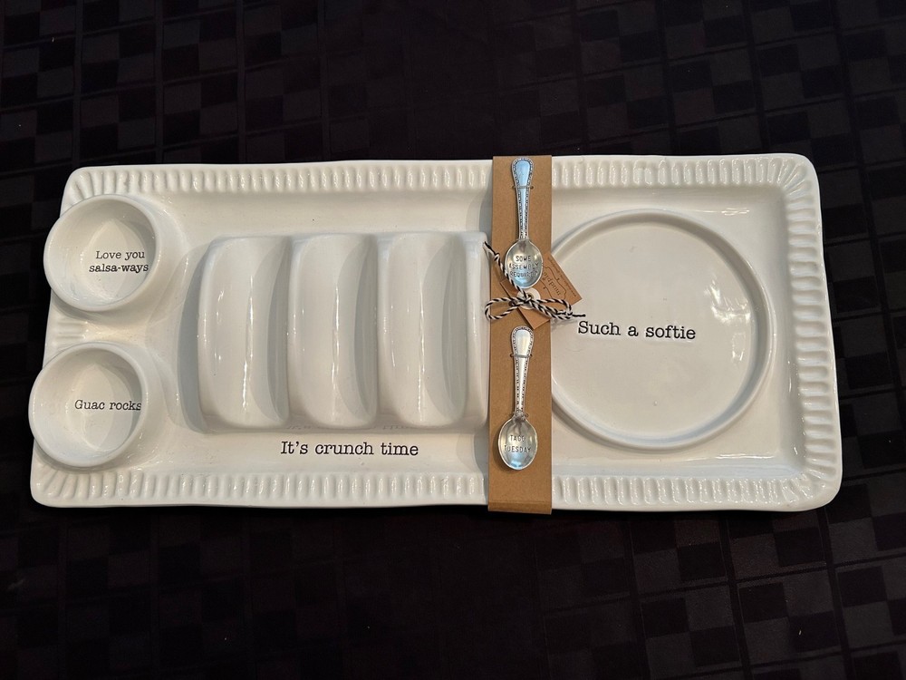 Mud Pie Taco Party Serving Set