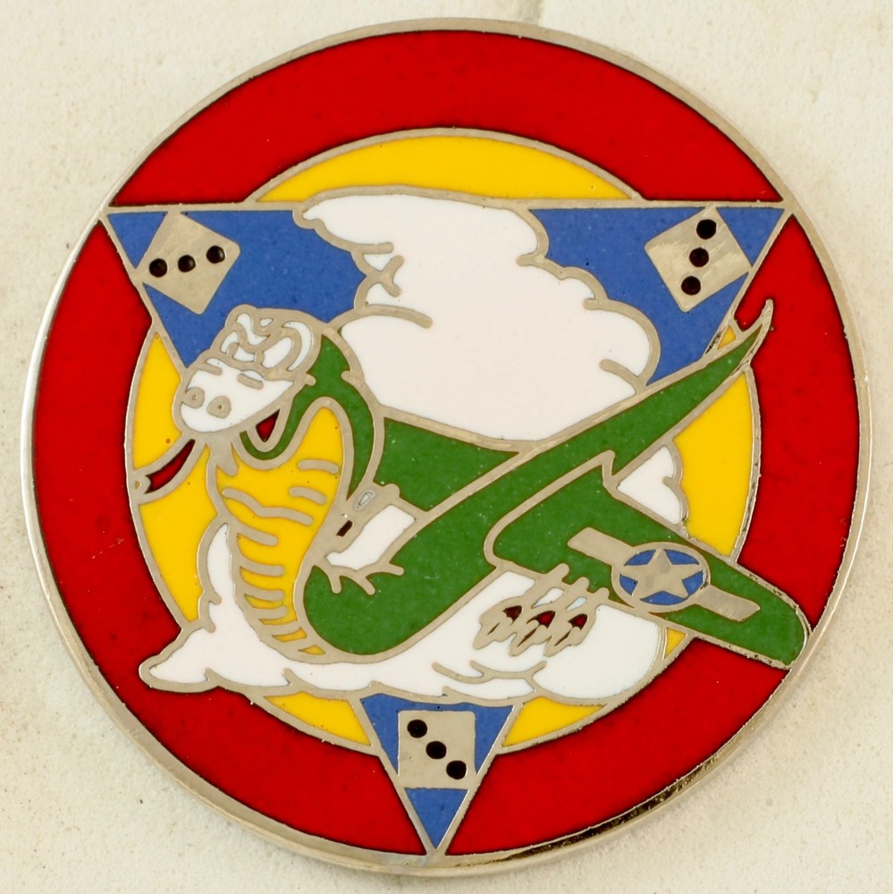 333rd Fighter Squadron Crest DI/DUI CB Aresta HM