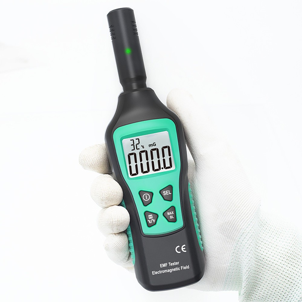 1 PC LCD Radiation Dosimeter EMF Meter Electromagnetic Radiation Detector
