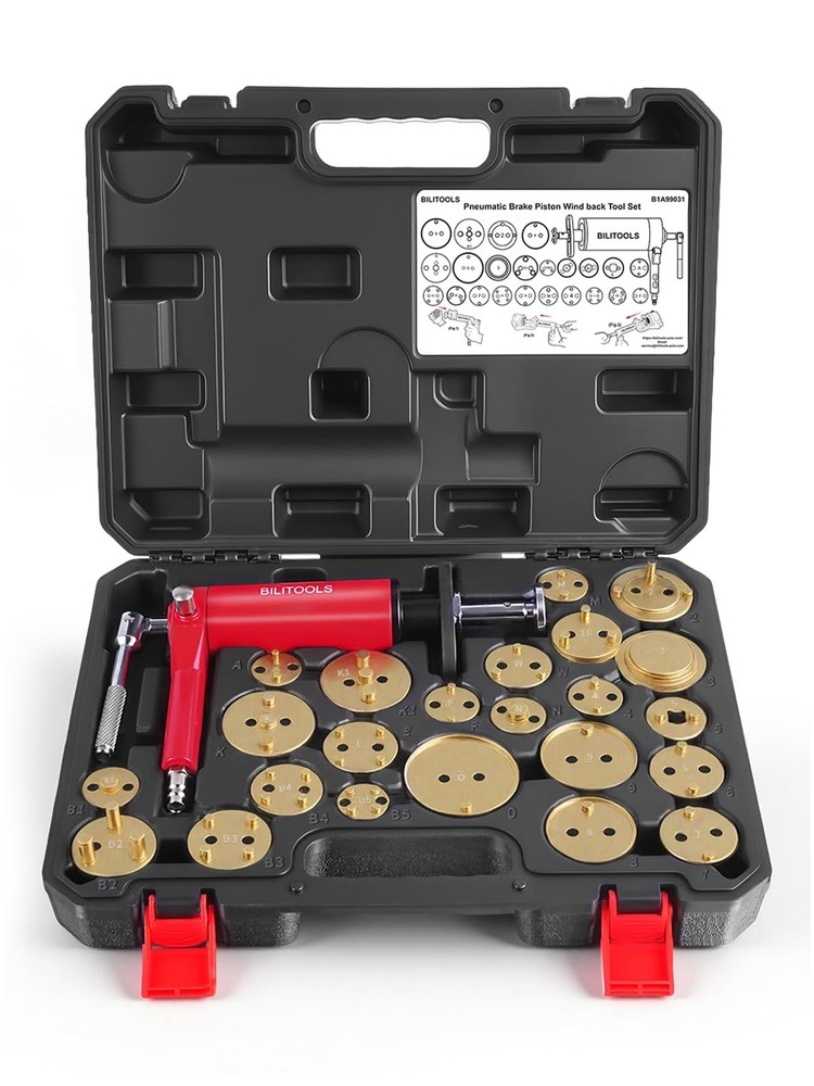 BILITOOLS Pneumatic Brake Caliper Tool, Black
