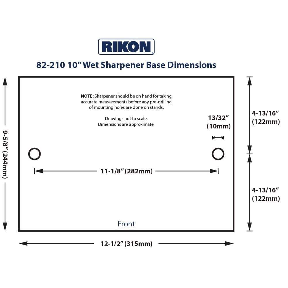 Rikon 10 Inch Variable Speed Wet Sharpener