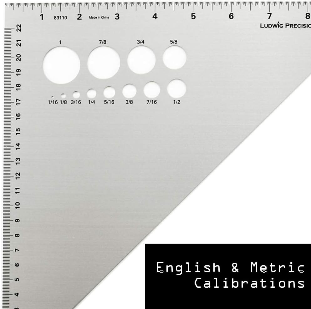 Professional 30-60-90 Degree Drafting Triangle